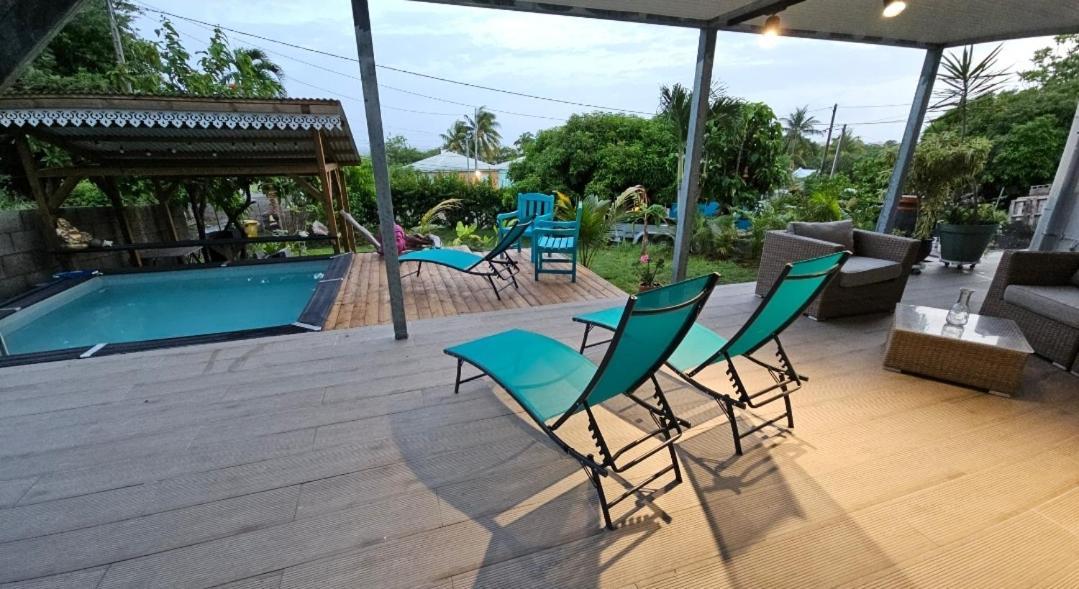 סנט-לוס Ti Oasis Colibri, 1 Chambre, Piscine, A 150M De La Plage מראה חיצוני תמונה