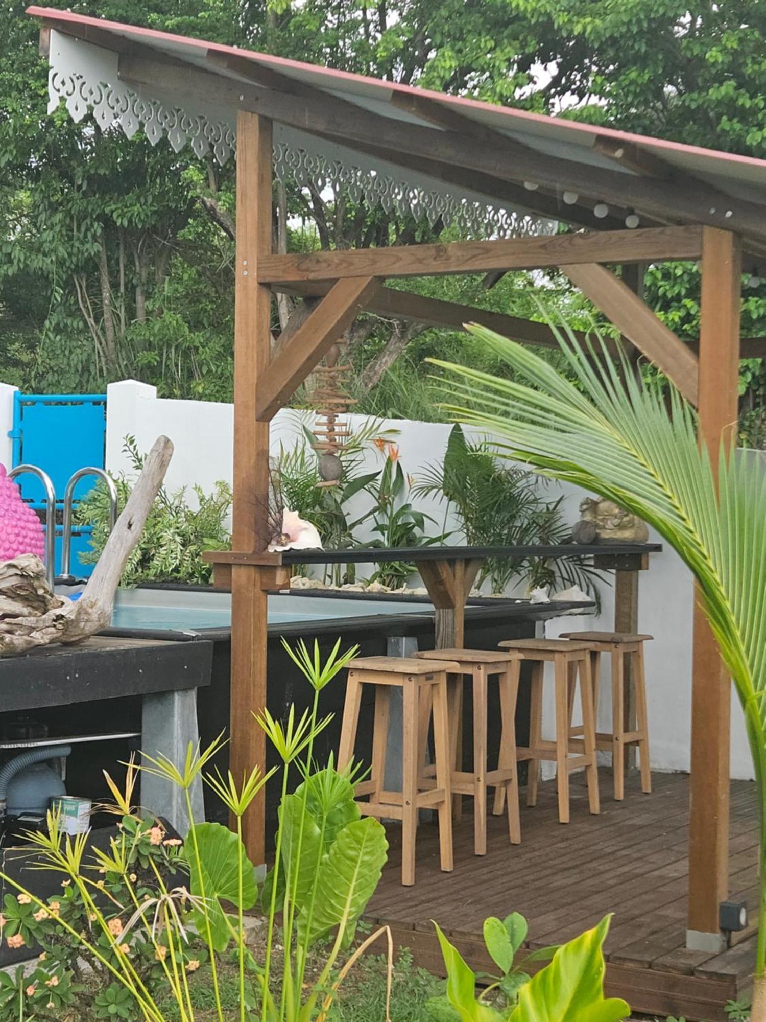 סנט-לוס Ti Oasis Colibri, 1 Chambre, Piscine, A 150M De La Plage מראה חיצוני תמונה